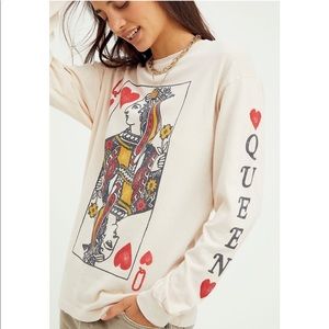 daydreamer x free people • oversized queen long sleeve • small